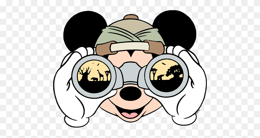 502x387 Mickey Mouse Clip Art Disney Clip Art Galore - Looking Through Binoculars Clipart
