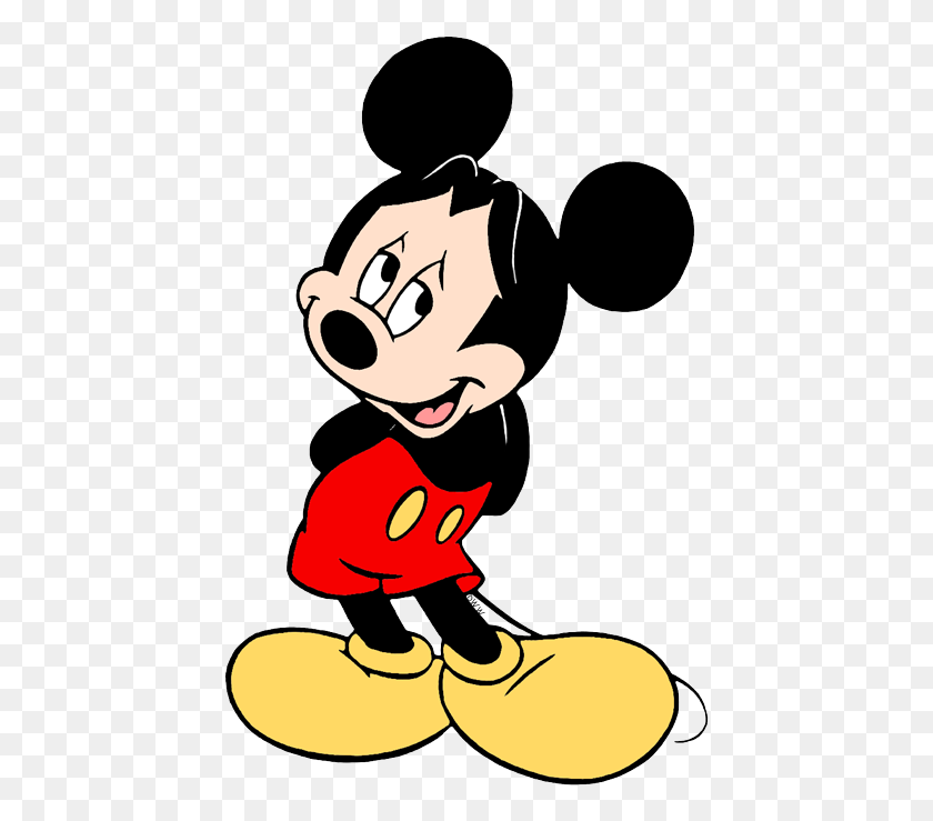 441x679 Mickey Mouse Clip Art Disney Clip Art Galore - Shy Clipart