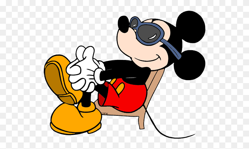 555x442 Imágenes Prediseñadas De Mickey Mouse Imágenes Prediseñadas De Disney En Abundancia - Clipart De Verano
