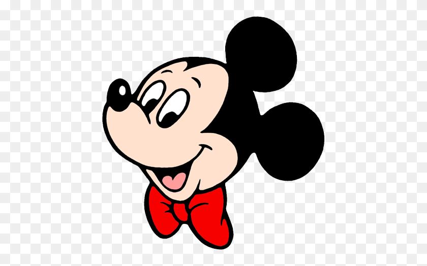 443x464 Imágenes Prediseñadas De Mickey Mouse Imágenes Prediseñadas De Disney En Abundancia - Imágenes Prediseñadas De La Cara De Mickey Mouse