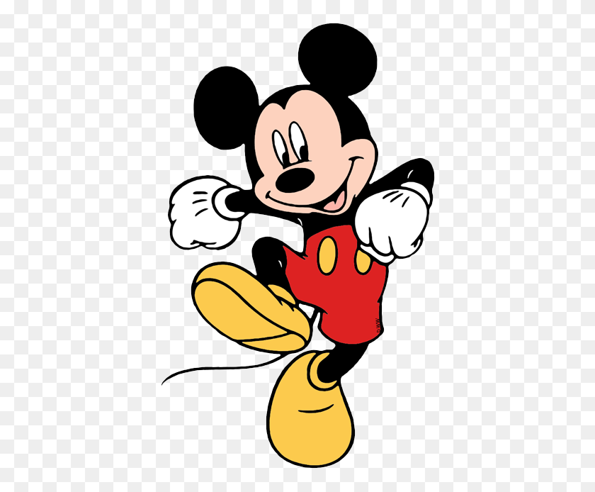 393x634 Mickey Mouse Clip Art Disney Clip Art Galore - Cheerful Clipart