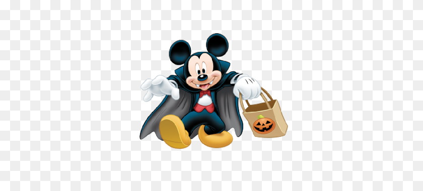 320x320 Mickey Mouse Clip Art Mickey Mouse Halloween Clipart Halloween - Scary Halloween Clipart