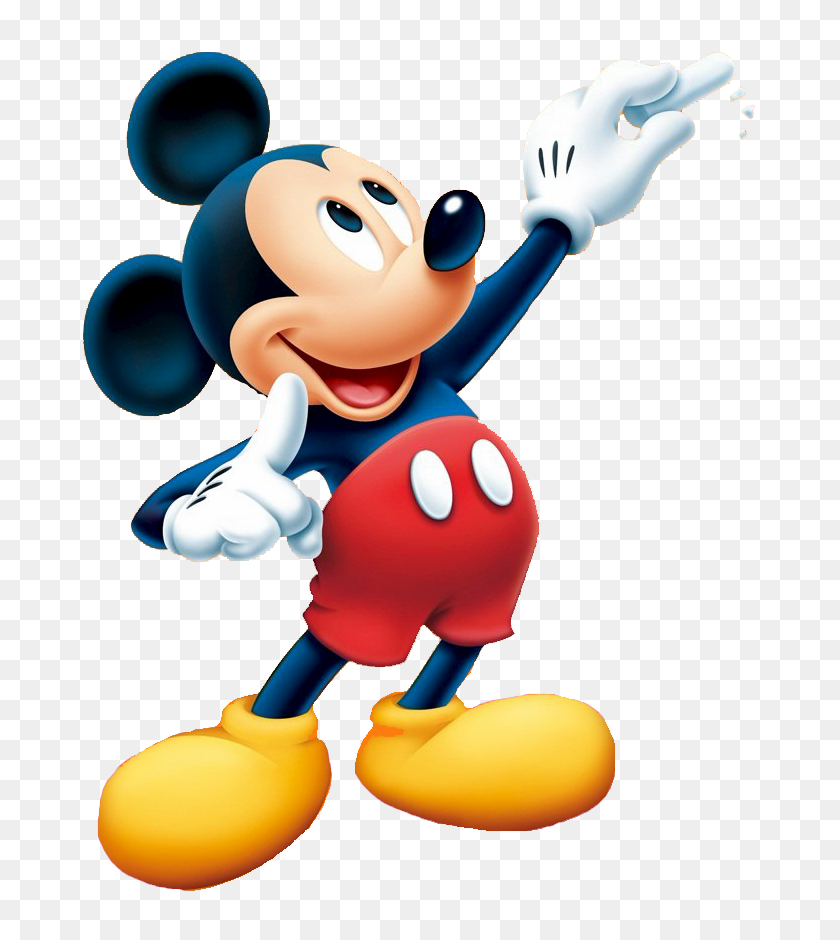 718x880 Mickey Mouse Clipart - Mickey Ears PNG