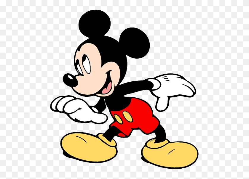 506x545 Mickey Mouse Clipart Arthur S Free Mickey And Minnie Mouse - Mickey Mouse Thanksgiving Clipart