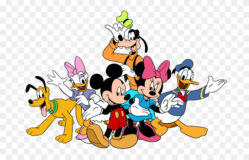 700x479 Mickey Mouse Clipart Friend - Mickey Mouse Border Clipart