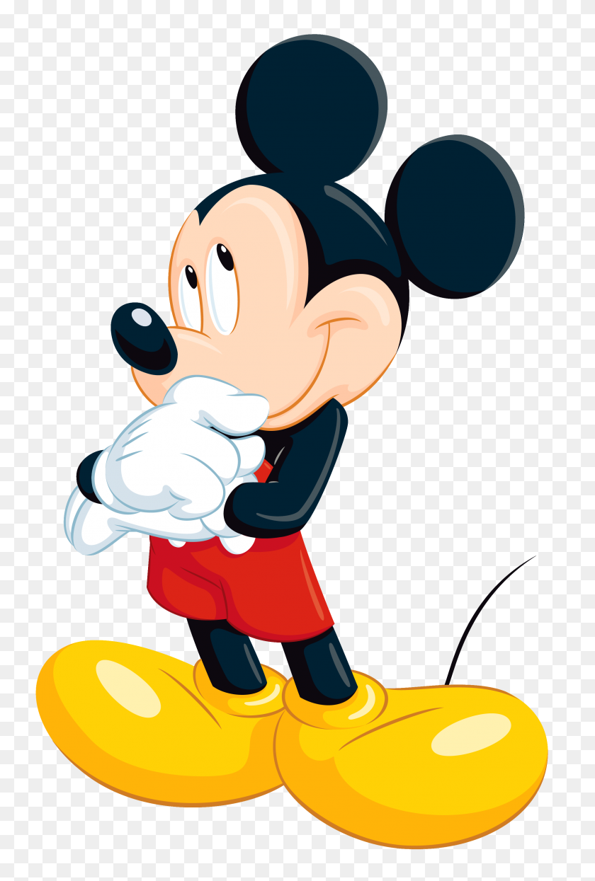 2362x3590 Imagen Prediseñada De Mickey Mouse - Clipart De Contorno De Mickey Mouse