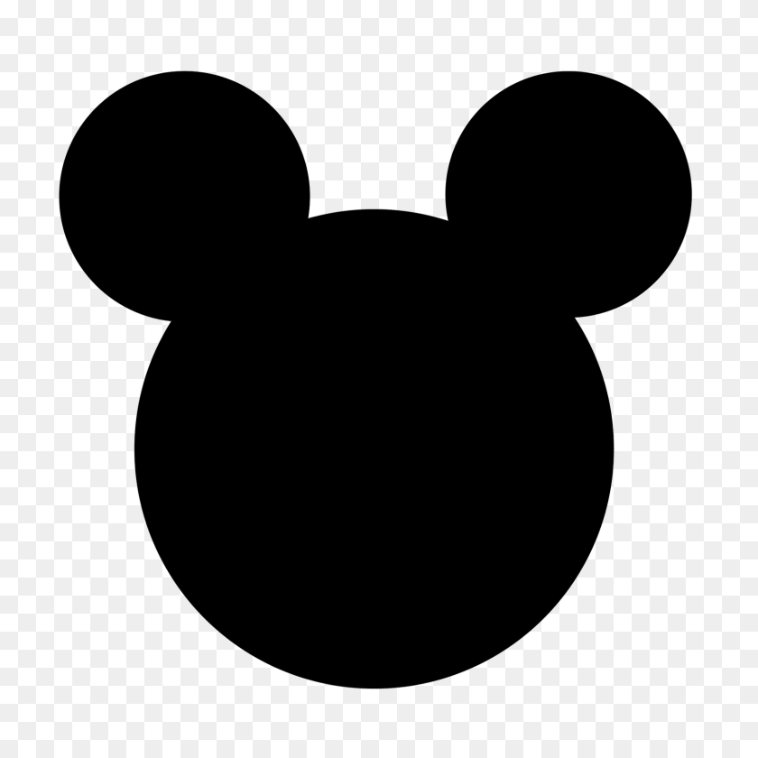 1600x1600 Mickey Mouse Clipart Robot - Mickey Mouse Head PNG