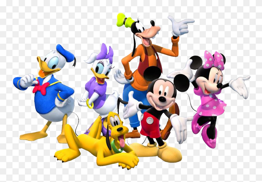 772x524 Mickey Mouse Club House Clipart - Mickey And Minnie Clipart