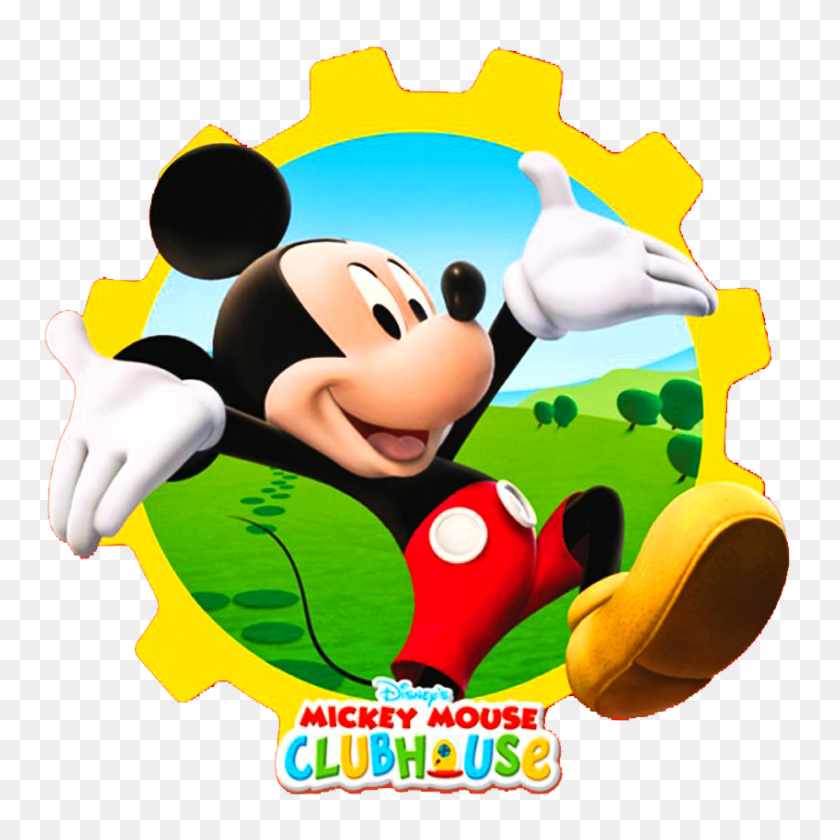 848x849 Mickey Mouse Clubhouse Imágenes Prediseñadas Mira A Mickey Mouse Clubhouse - Plutón Imágenes Prediseñadas