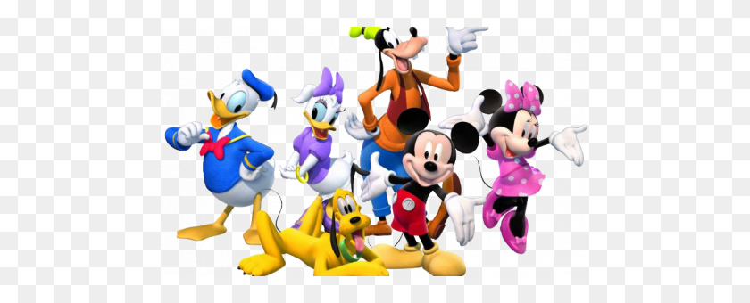 480x280 Mickey Mouse Clubhouse Clipart Grupo Con Artículos - Mickey Mouse Clubhouse Clipart