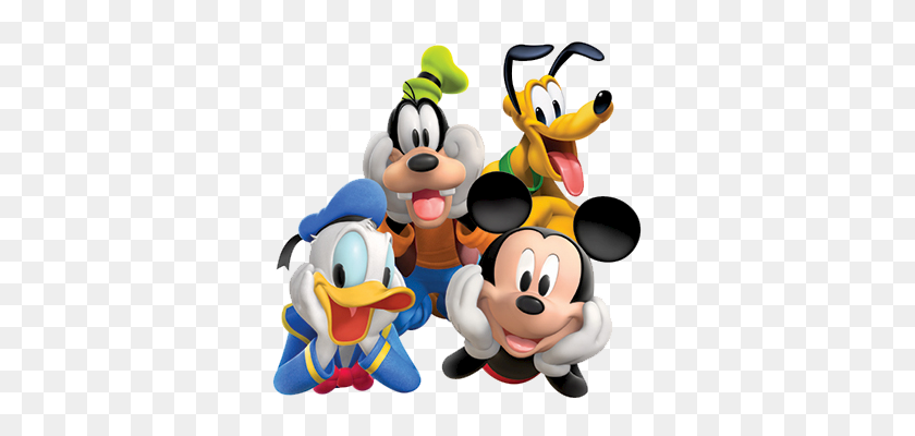 354x340 Mickey Mouse Disney, Disney - La Casa De Mickey Mouse Png