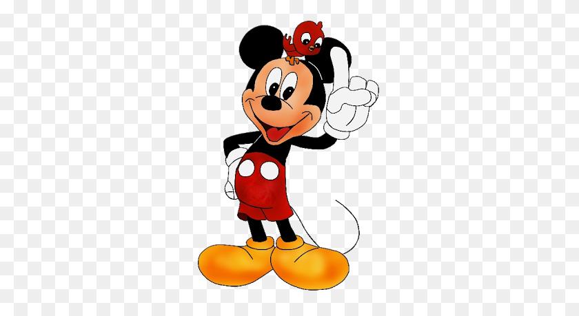 266x399 Mickey Mouse Disney Mickey Mouse And Mice - Mickey Mouse Cruise Clipart