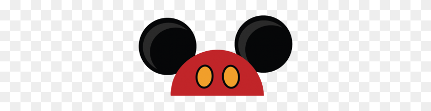300x157 Mickey Mouse Ears Png Png Image - Mickey Ears PNG
