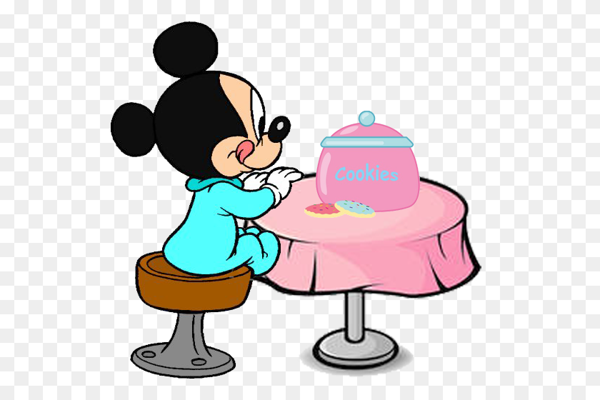 530x500 Mickey Mouse Eating Clipart - Eating Clipart