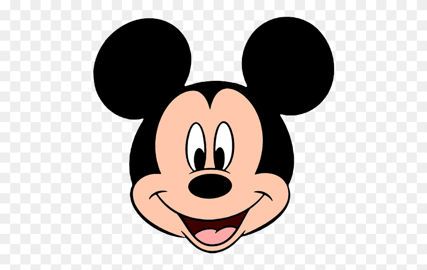 478x471 Mickey Mouse Face Clipart Clipart Station - Mickey Mouse Face PNG
