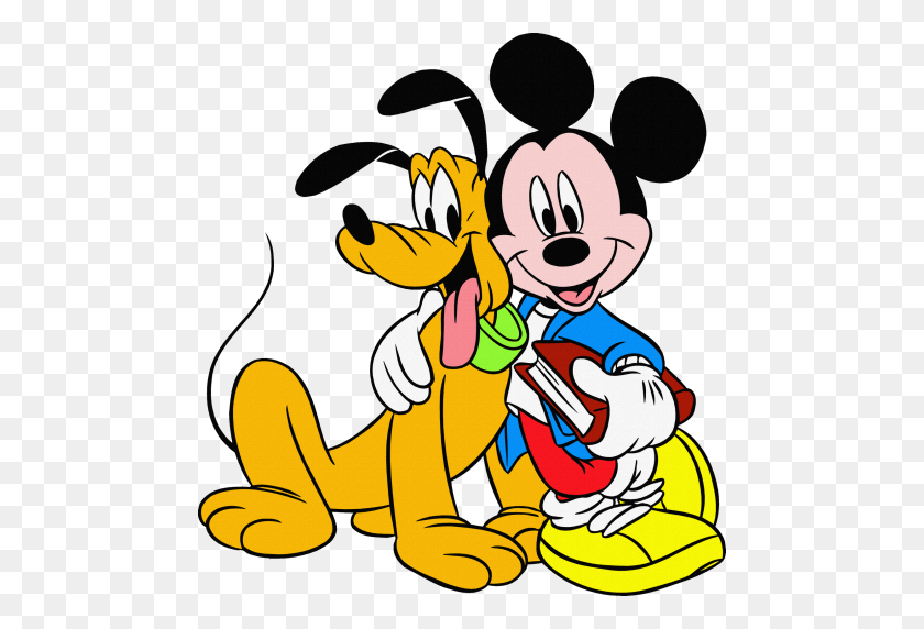 480x512 Mickey Mouse Amigos Png - Mickey Mouse Y Amigos Clipart