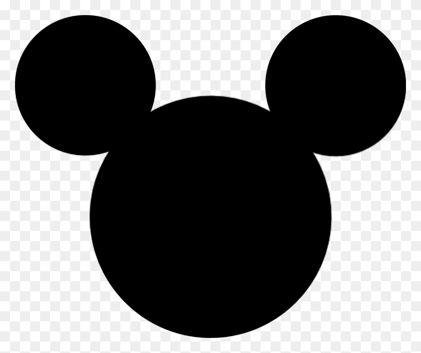 2000x1650 Cabeza Y Orejas De Mickey Mouse - Orejas De Minnie Mouse Png