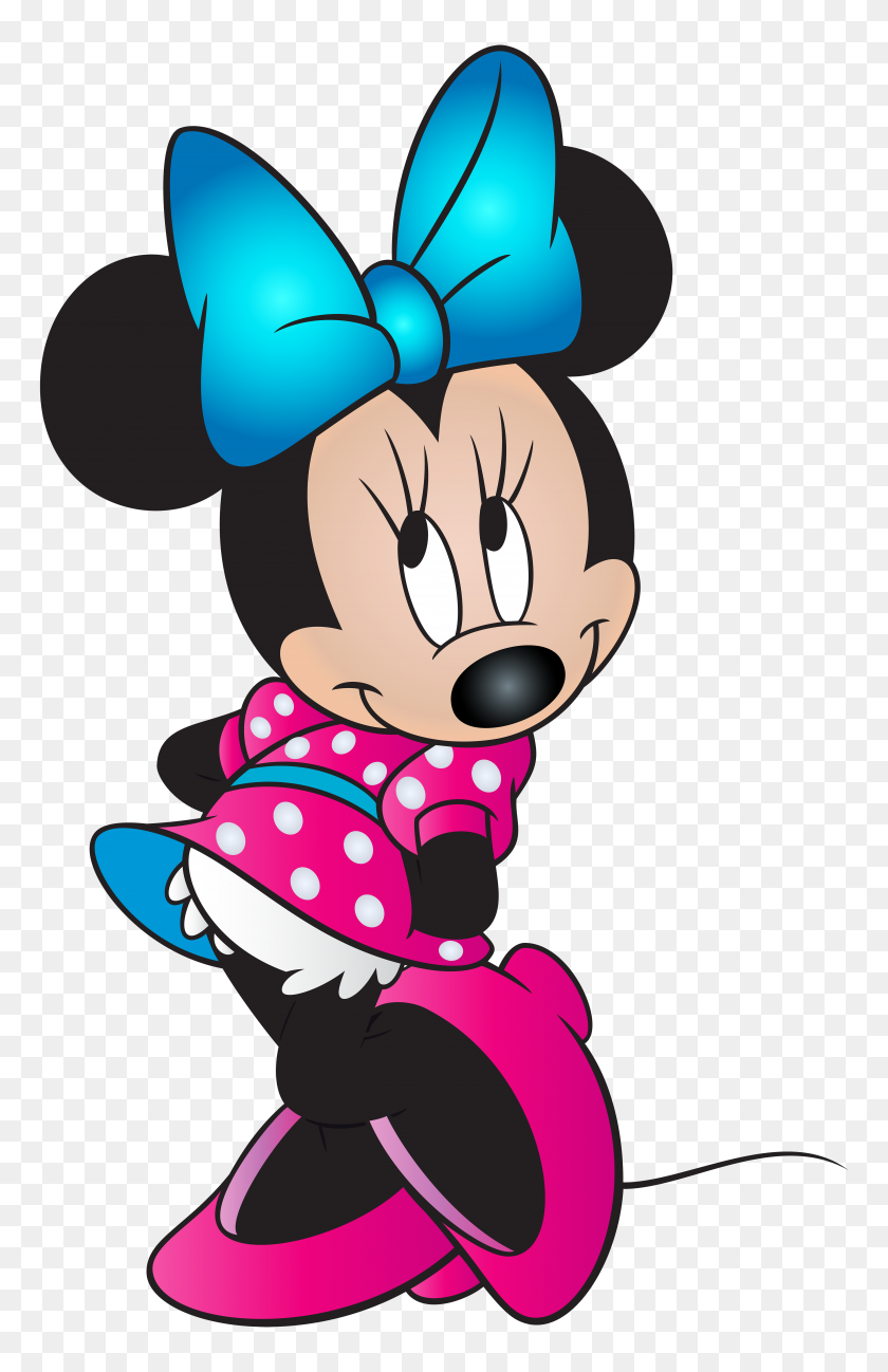 5037x8000 Mickey Mouse Images Minnie Mouse, Mickey - Bathing Suit Clipart