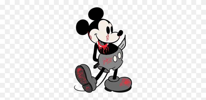 236x350 Mickey Mouse Is Creepy - Creepy PNG