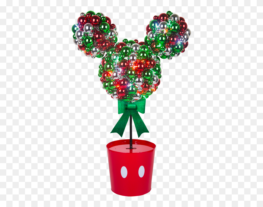 600x600 Mickey Mouse Iluminado Led Topiario Árbol - Topiario Png