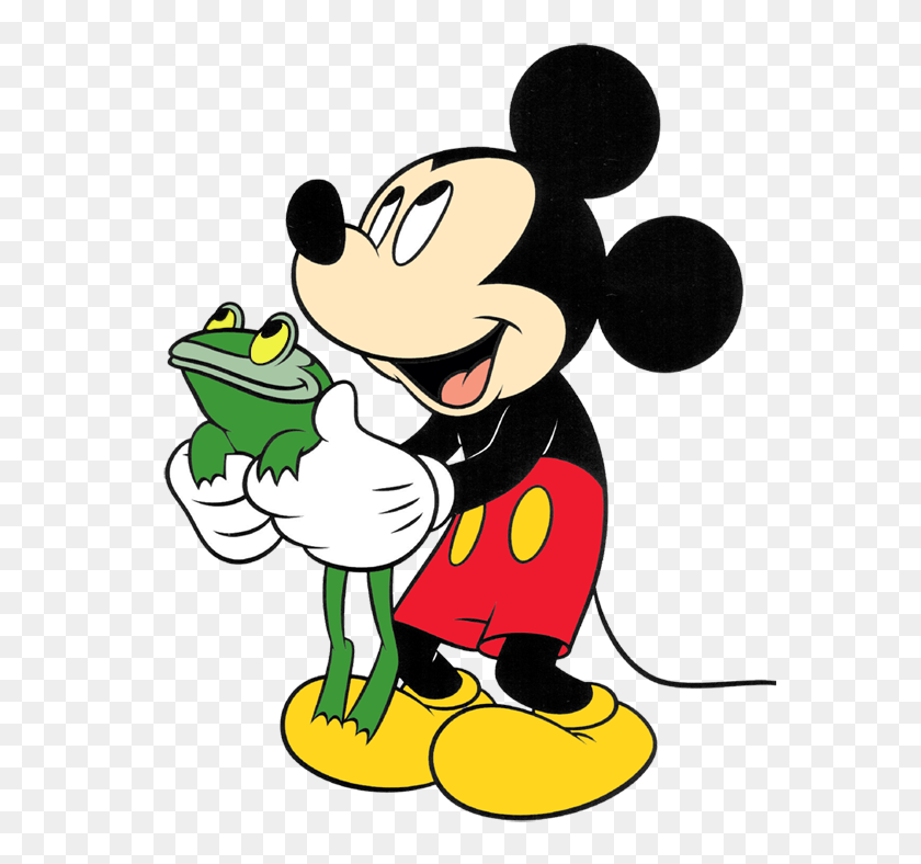 576x728 Mickey Mouse Minnie Mickey Friend - Clipart Ortopédico