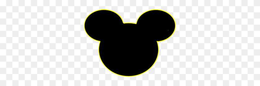 297x219 Imágenes Prediseñadas De Contorno De Mickey Mouse - Clipart De Globo De Mickey Mouse