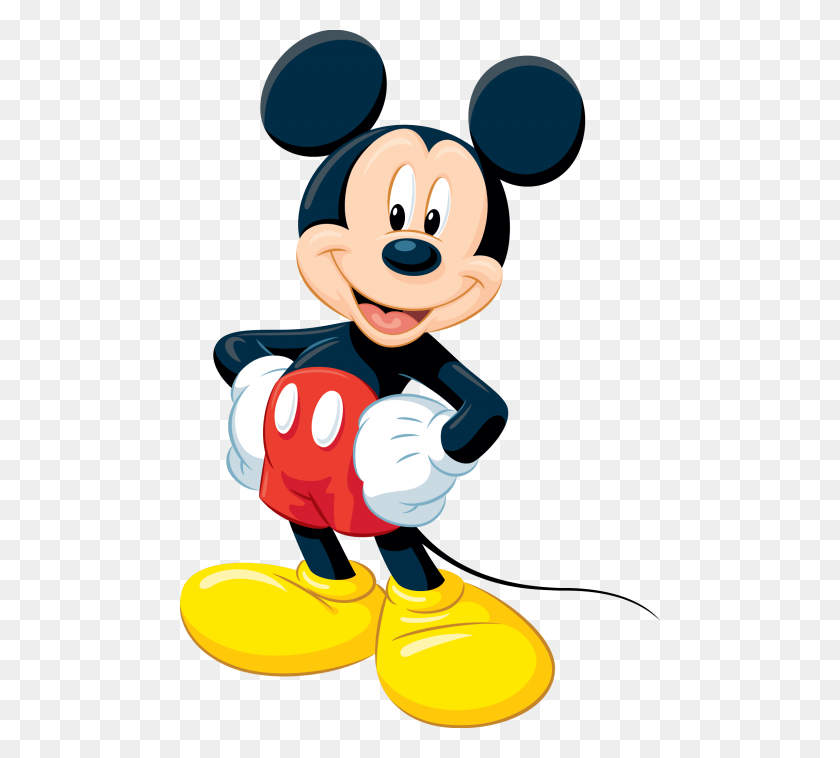 480x698 Mickey Mouse Png - Ratón Png