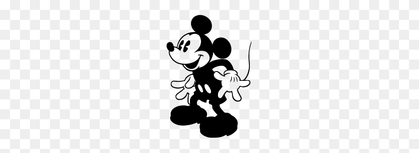 171x248 Mickey Mouse Silhouette Silhouette Of Mickey Mouse - Mickey Mouse Silhouette PNG