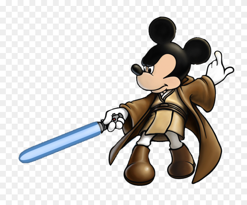 800x653 Mickey Mouse Star Wars Clipart - Ratón Clipart Png
