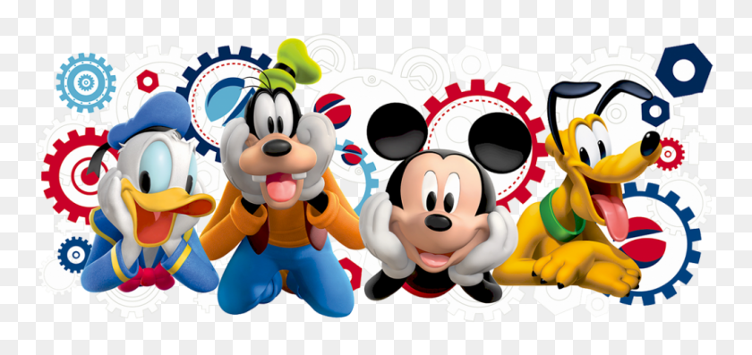 1024x443 Mickey Mouse Vector Free Transparent Background Png Vector - Mickey Mouse PNG