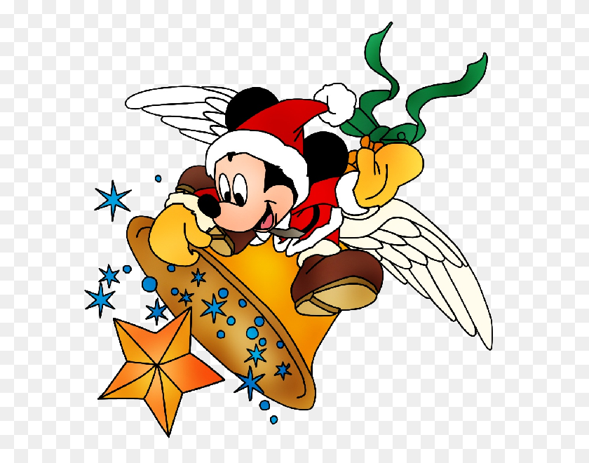600x600 Mickey Mouse Xmas Clip Art Images Click On Image To Enlarge Then - Mickey Mouse Christmas Clipart