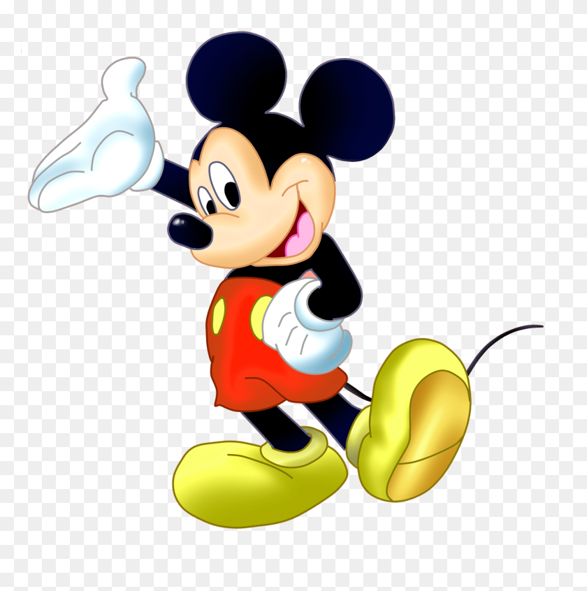1587x1600 Mickey Sideview Transparent Png - Mickey PNG