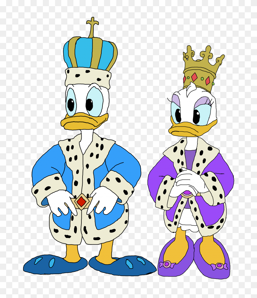 3087x3613 Mickey Souris Clubhouse Imágenes El Rey Donald Y La Reina Marguerite - Mickey Mouse Clubhouse Png