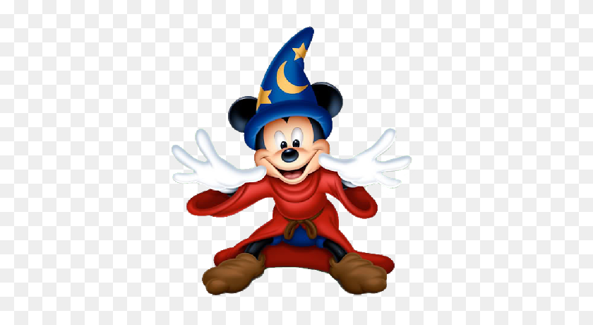 400x400 Mickey The Sorcerer Halloween Clipart Images Are On A Transparent - Minnie Clipart