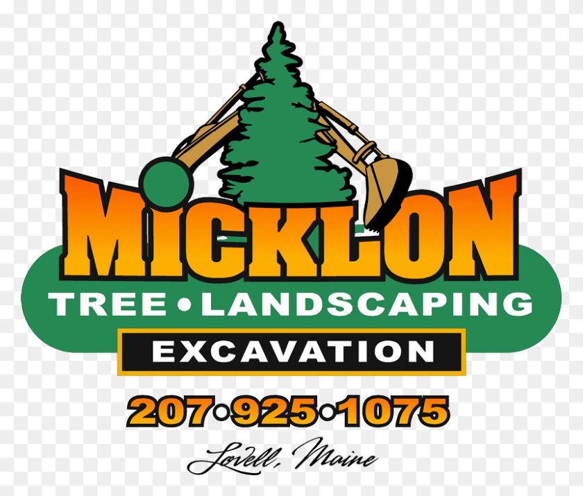 800x672 Micklon Tree Service Landscaping Fryeburg, Bridgton State - Tree Trimming Clip Art