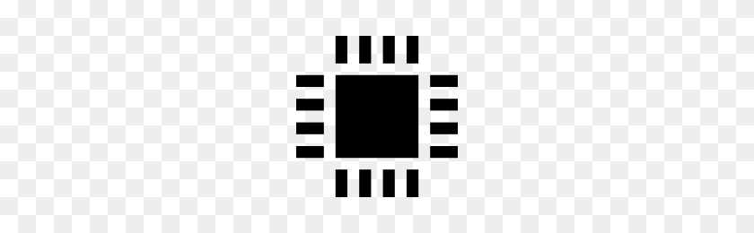 200x200 Microchip Icons Noun Project - Microchip PNG