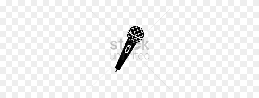 260x260 Microphone Accessory Clipart - Microphone PNG Transparent