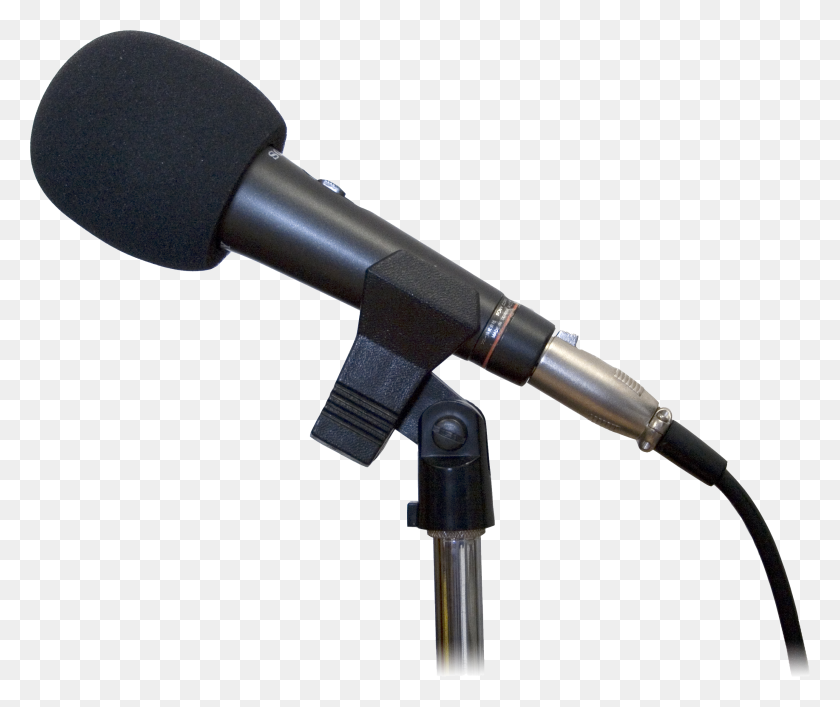 2615x2171 Microphone Clip Art Black And White - Microphone Clipart