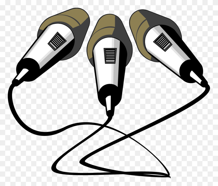 900x758 Microphone Clip Arts Download - Microphone PNG