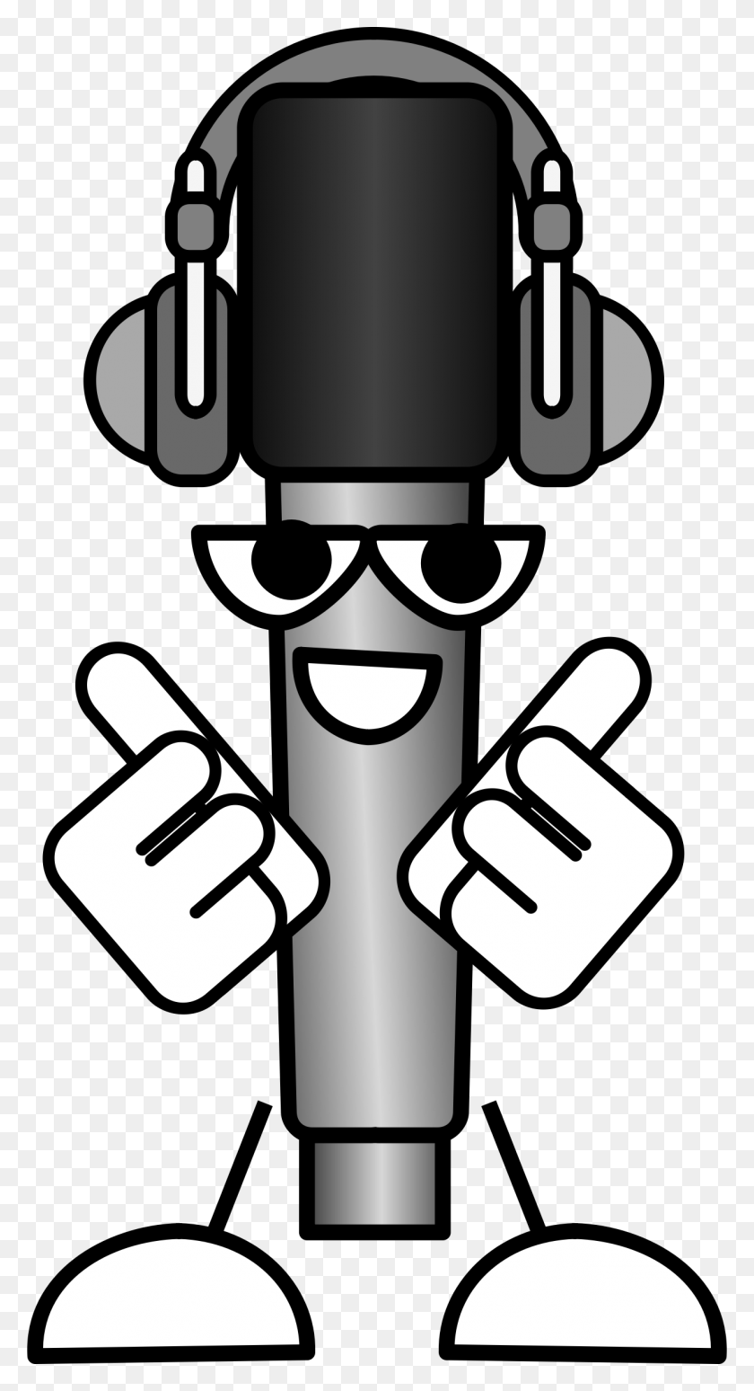 1258x2400 Microphone Clipart Drawing - Free Microphone Clip Art