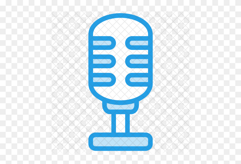 512x512 Microphone Clipart Radio - Radio Microphone PNG