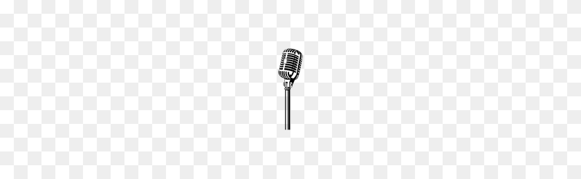 200x200 Microphone Clipart Transparent Background - Microphone Clipart No Background