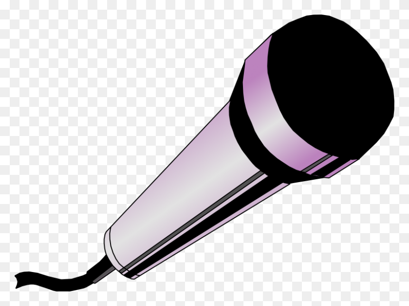 800x585 Microphone Clipart Transparent Background - News Microphone Clipart