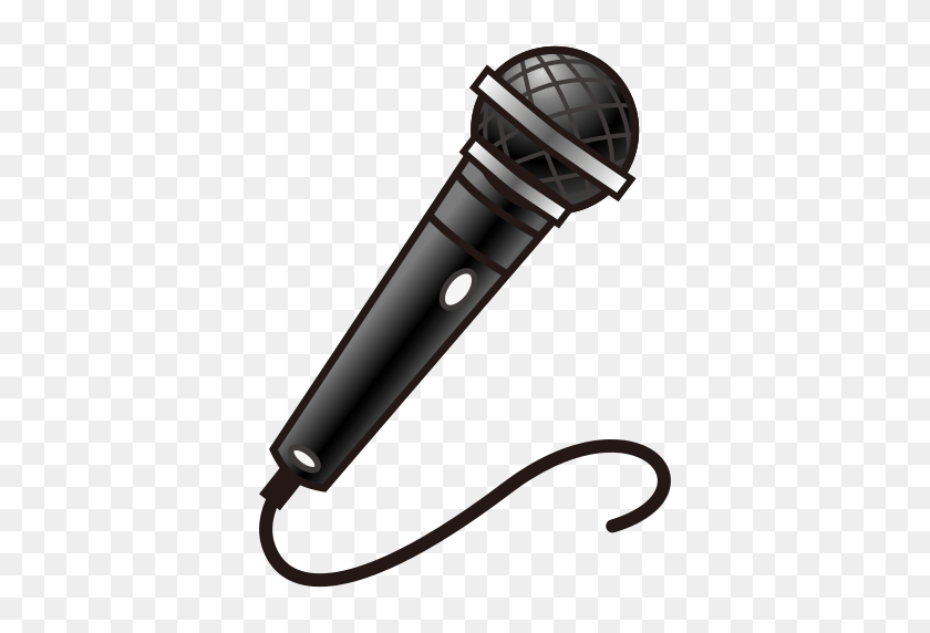 512x512 Microphone Emoji For Facebook, Email Sms Id - Microphone Emoji PNG