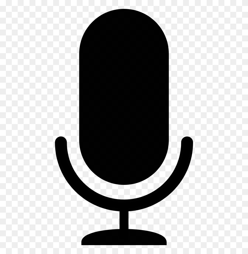 468x800 Microphone Free Stock Clipart - Mic Clipart