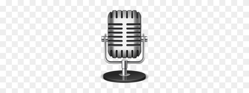 256x256 Microphone Icon - Vintage Microphone PNG