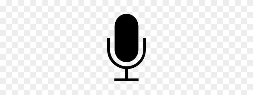 256x256 Microphone Icon Myiconfinder - Radio Mic PNG