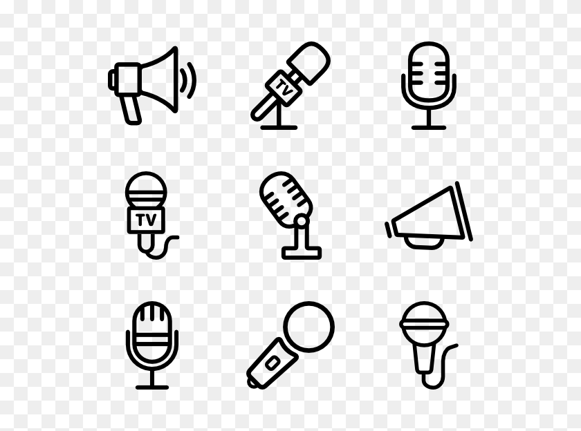 600x564 Microphone Icon Packs - Microphone Icon PNG
