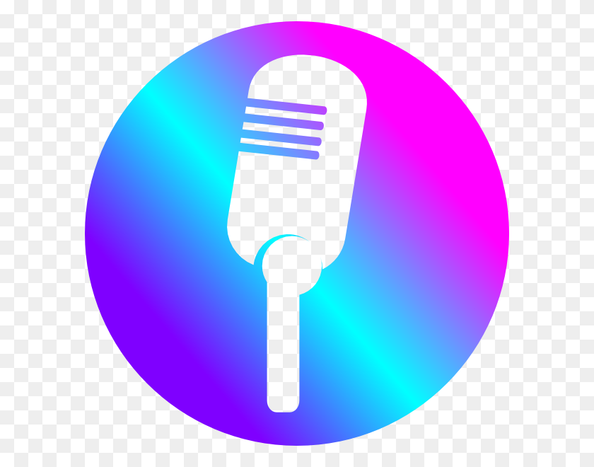 600x600 Microphone Png, Clip Art For Web - Microphone Clipart Transparent
