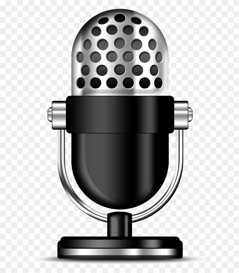 621x898 Microphone Png Image - Gold Microphone PNG